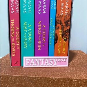 3D Printed Bookshelf Fantasy Sign